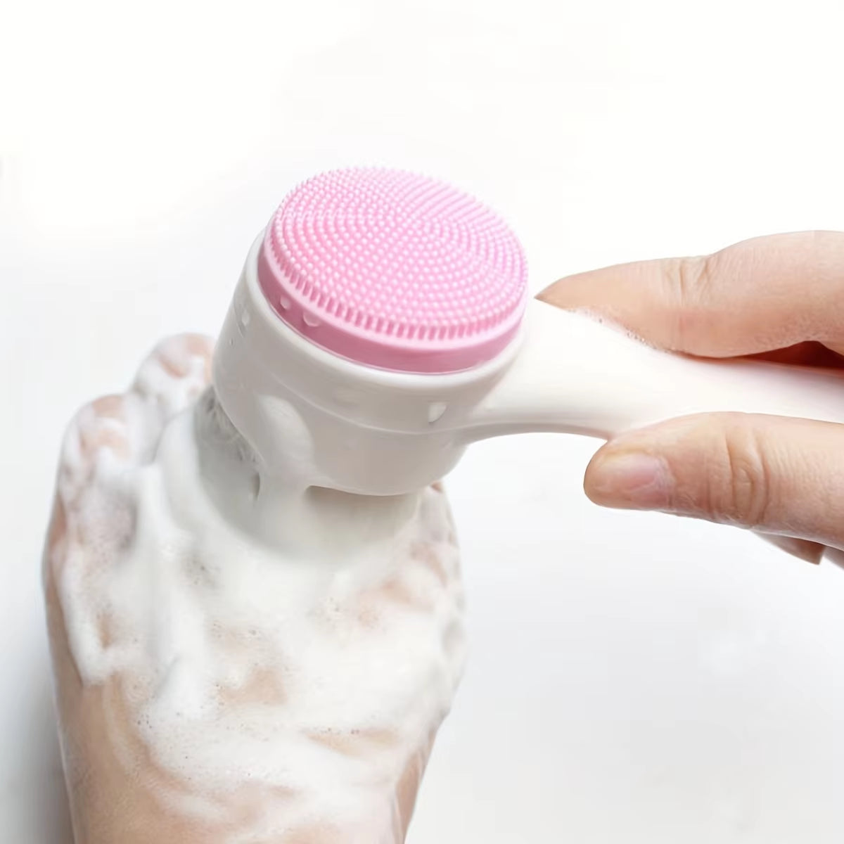 Silicone Pet Paw Cleaner & Massage Brush - Dual-Sided Dog Grooming Tool for Healthy Coats and Claws