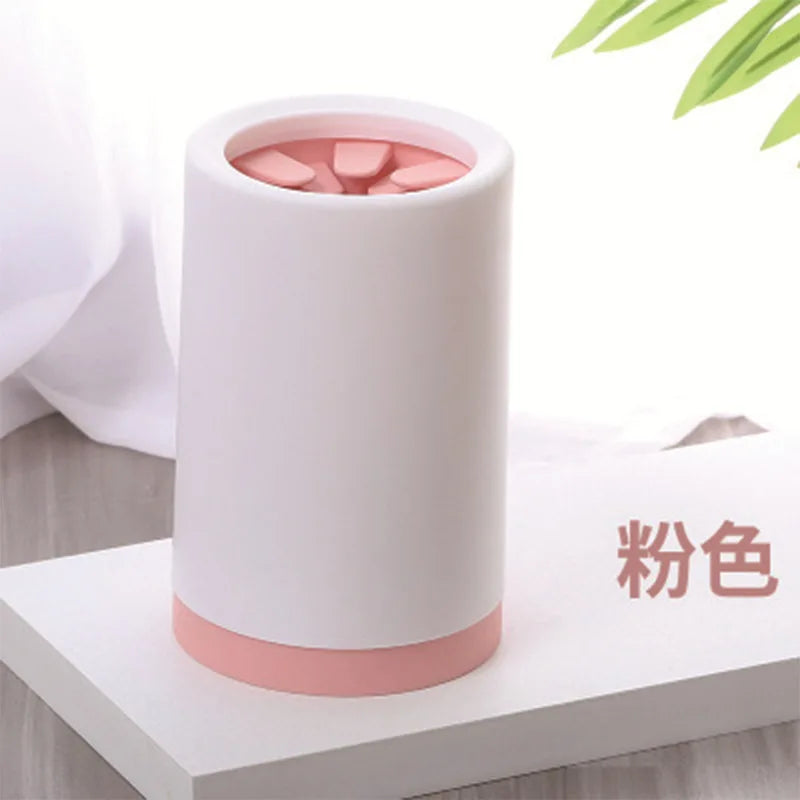 Pet Foot Washer Cup Silicone Soft Foot Cup Cat Foot Cleaning Bucket Dog Paw Cleaner Cup Manual Quick Feet Wash Cleaner