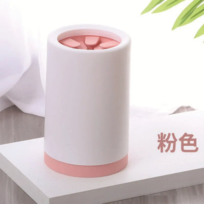 Pet Foot Washer Cup Silicone Soft Foot Cup Cat Foot Cleaning Bucket Dog Paw Cleaner Cup Manual Quick Feet Wash Cleaner