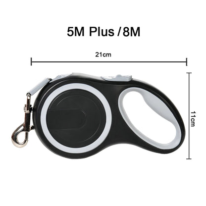 Long Strong Pet Leash for Large Dogs Nylon Retractable Big Dog Walking Leash Leads Automatic Extending Dog Leash Rope Supplies
